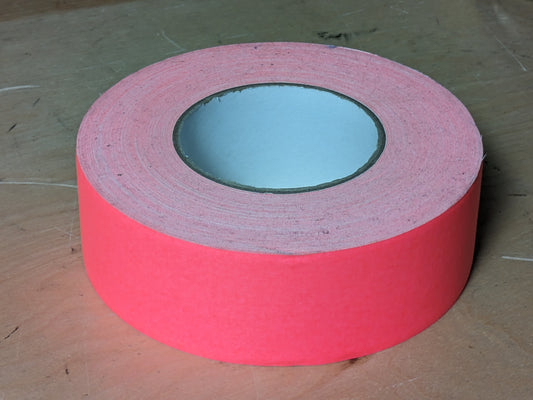 Grade A Neon Pink Gaff Tape - 55 Yard (Fluorescent) (CLOSEOUT)