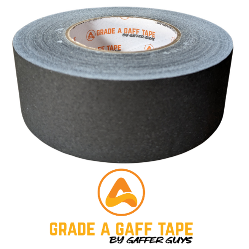 Grade A Black Gaff Tape - 55 Yard