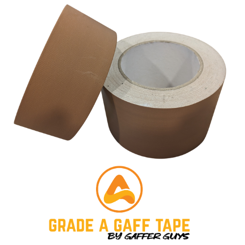 Grade A Brown Gaff Tape - 55 Yard