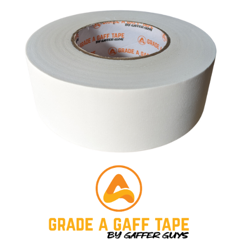 Grade A White Gaff Tape - 55 Yard