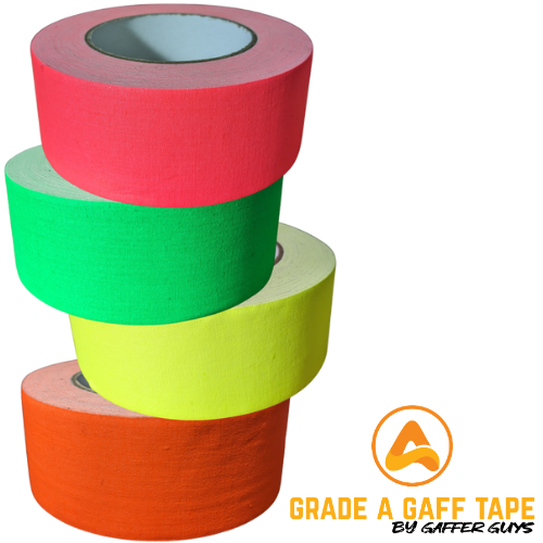 Grade A Fluorescent 2" Gaff Tape - 30 Yard